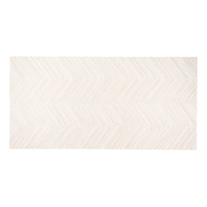 Solenne White Structured (12" x 24")