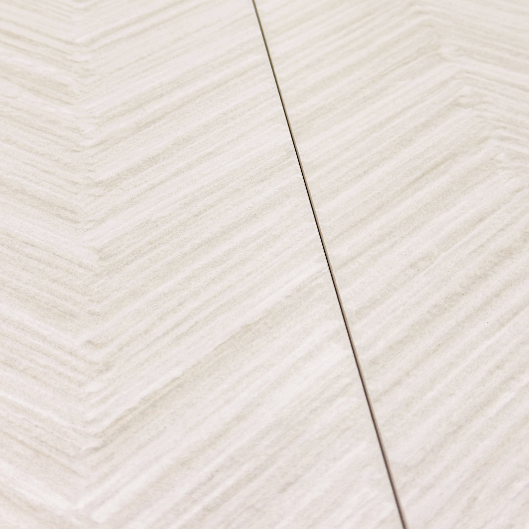 Solenne White Structured (12" x 24")